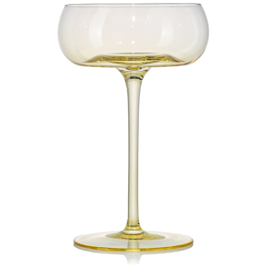 Бокал-блюдце «Люксор» лимо - Фото миниатюра 1