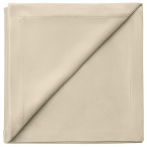 Салфетка бархатная светло-бежевая - Фото 1