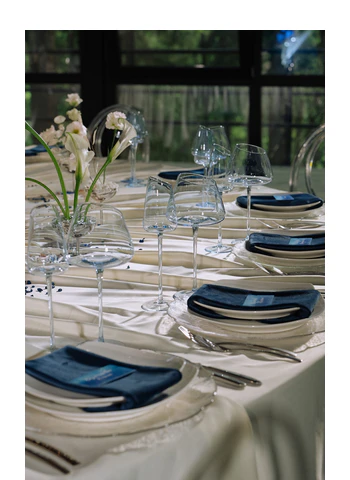 Набор бокалов "Роулинг"  светло-голубых