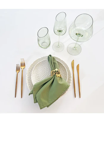 Набор приборов "Сафо" золотых 6 шт