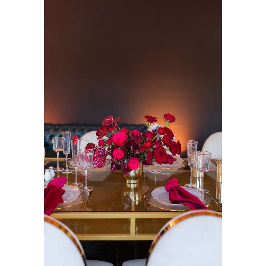 Стол "Лофт" золото 180 см - Фото миниатюра 5