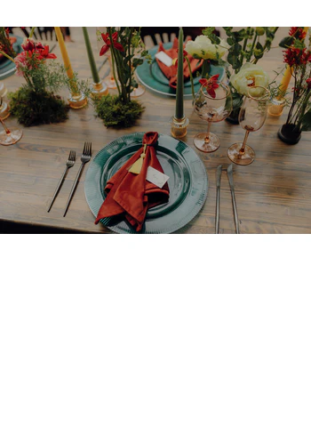 Салфетка бархатная "Бета" янтарная