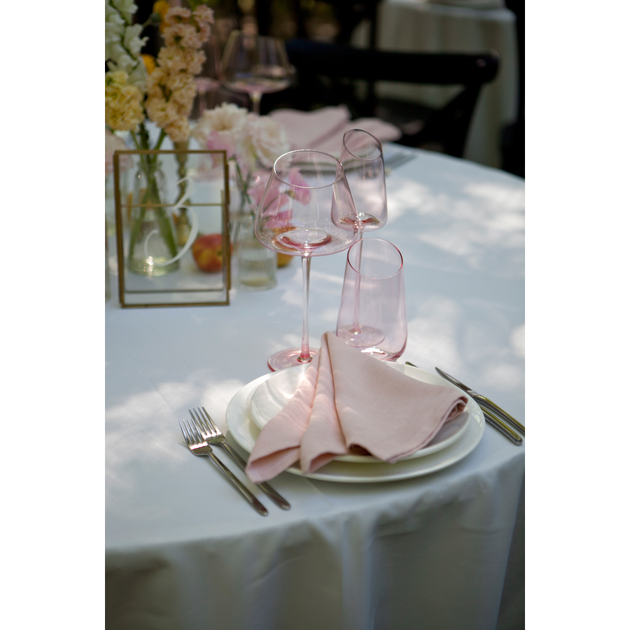 Набор бокалов "Роулинг" пыльно-розовых - Фото миниатюра 7