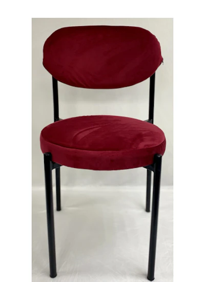 Стул Монако черный рубиновый - изображение 2