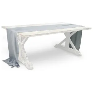 Раннер из муслина сизый - Фото 1