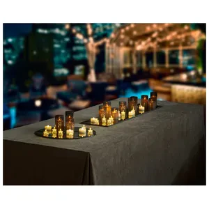 Фокус круглый из серебряного зеркала