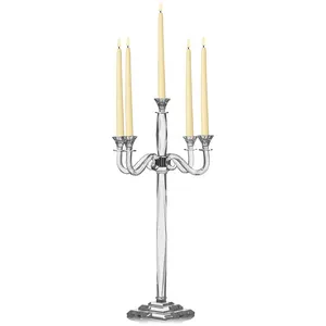 Канделябр «Фесон» на 5 свечей хрустальный - Фото 3