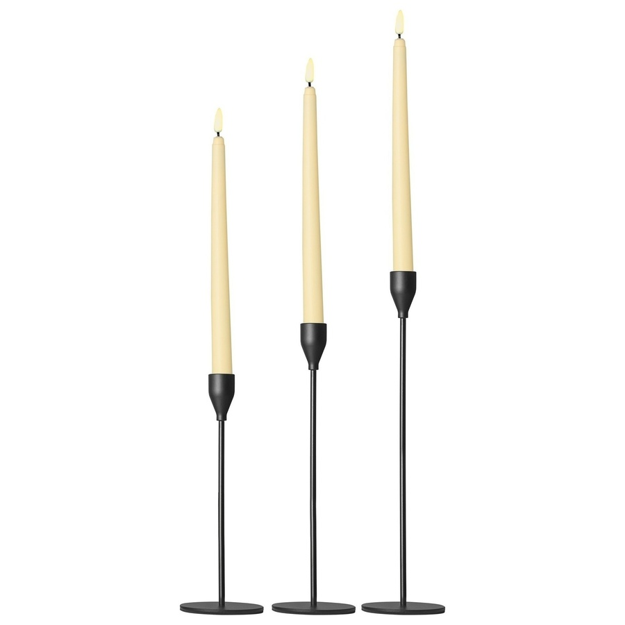 Набор подсвечников «Имс» черного цвета - Фото миниатюра 3