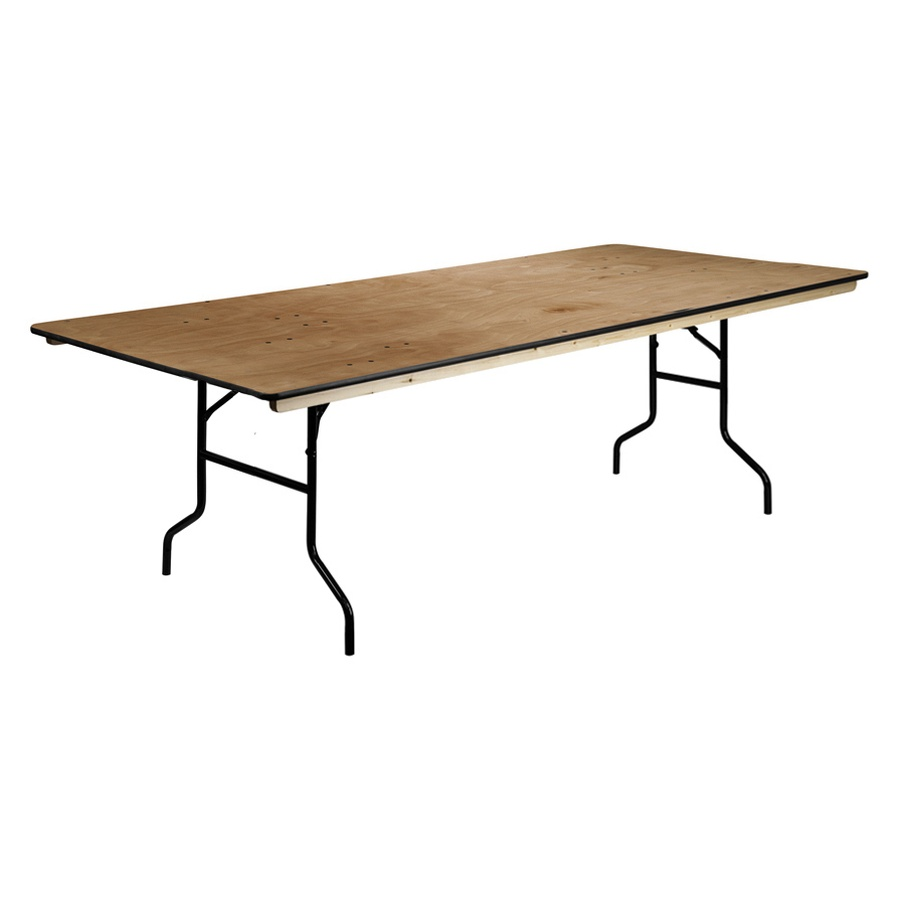 Стол широкий прямоугольный 240х100 см с мулетоном - Фото миниатюра 1