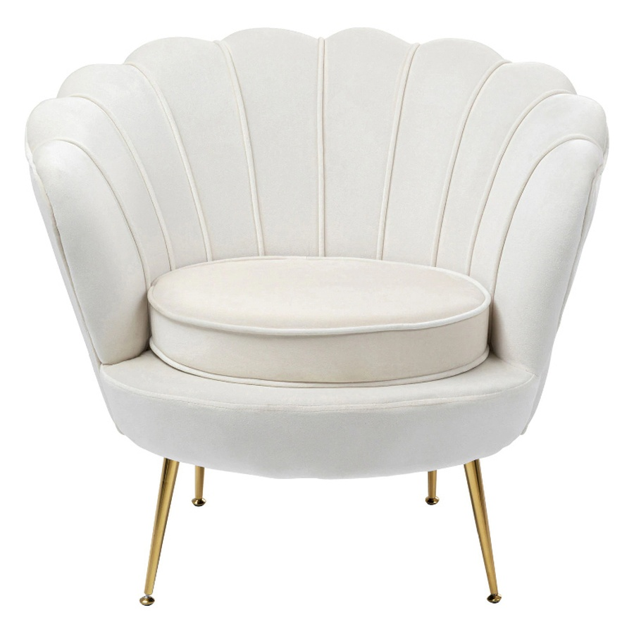 Кресло "Лаперла" светло-бежевое - Фото миниатюра 1