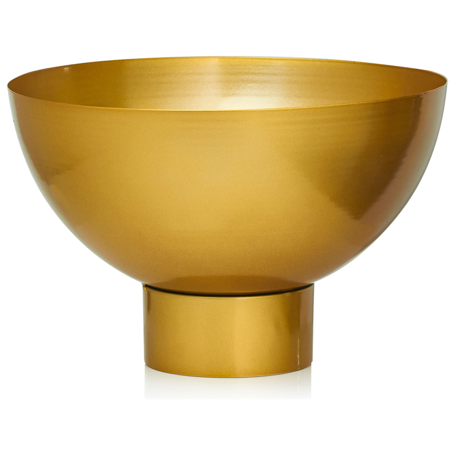 Ваза «Базено» золотая - Фото миниатюра 1