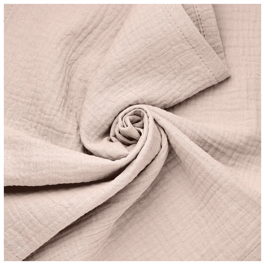 Салфетка из муслина пудровая - Фото миниатюра 2