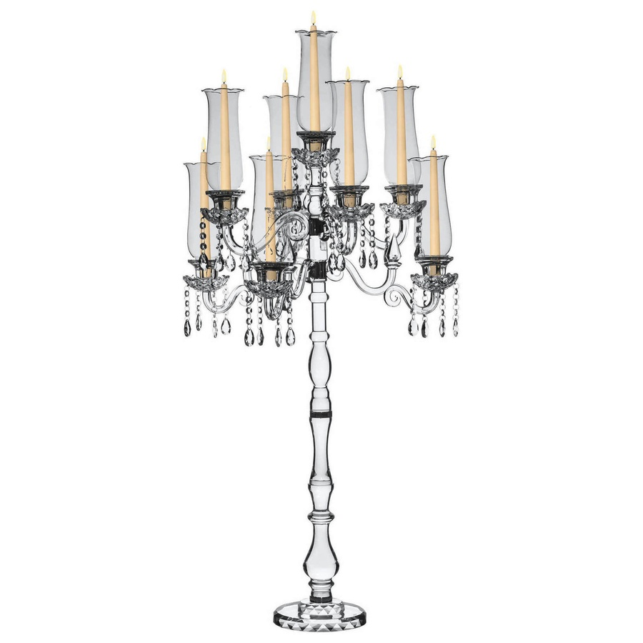 Канделябр «Алис» на 9 свечей хрустальный - Фото миниатюра 3