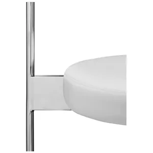 Стул «Тотем» серебряный с ротанговой спинкой натуральной - Фото 2