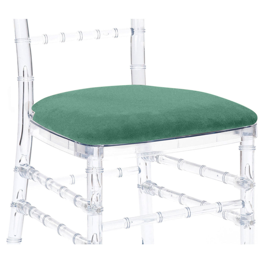 Подушка Кьявари шалфейный бархат. Сдается со стулом - Фото миниатюра 1