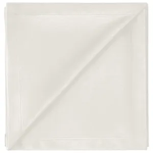 Салфетка бархатная молочная