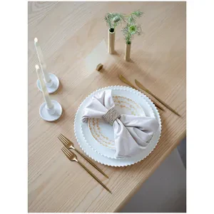 Подсвечник «Бренна» белый М - Фото 3