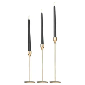 Led свеча 2х28см черного цвета - Фото 5