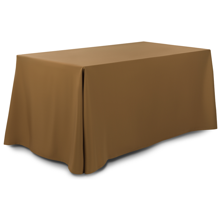 Скатерть прямоугольная габардин ореховая - Фото миниатюра 1