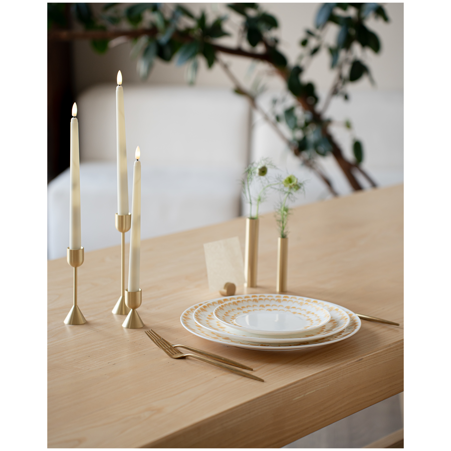 Подсвечник «Лори» S, золотого цвета - Фото миниатюра 3