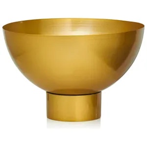 Ваза «Базено» золотая