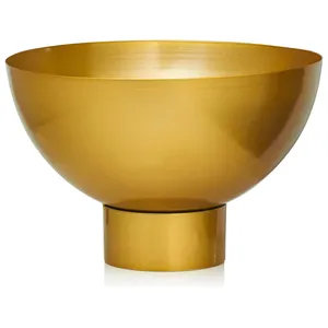 Ваза «Базено» золотая