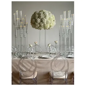 Стойка для цветов  прозрачная «Фрея» средняя - Фото 2