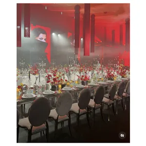 Стул «Вашингтон» серебряный, светло-серые подушки из бархата - Фото 2