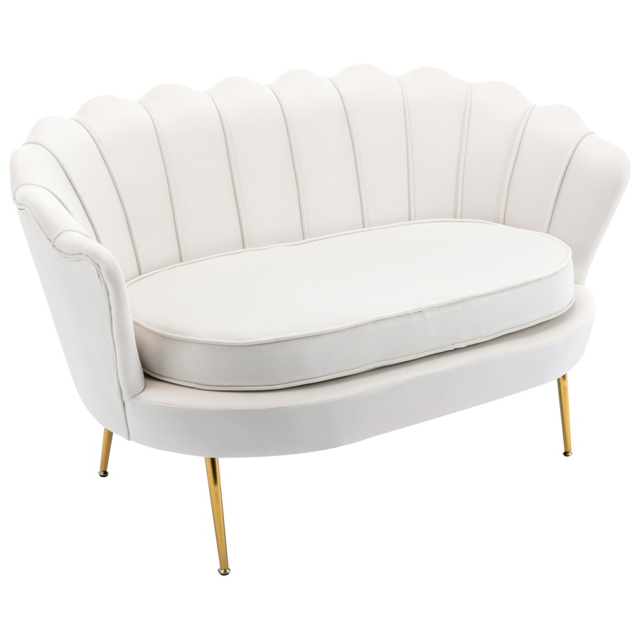 Диван "Лаперла" светло-бежевый - Фото миниатюра 1