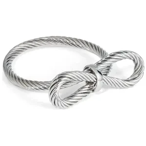 Кольцо для салфетки «Ламфи» серебряное