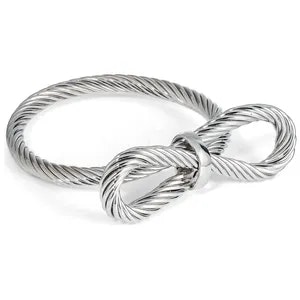 Кольцо для салфетки «Ламфи» серебряное