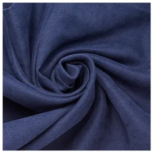 Скатерть прямоугольная из канваса тёмно-синяя - Фото 2