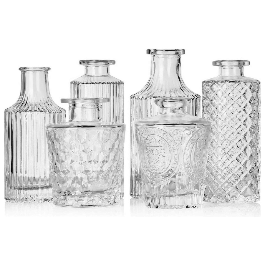 Набор прозрачных ваз «Графико» - Фото миниатюра 1