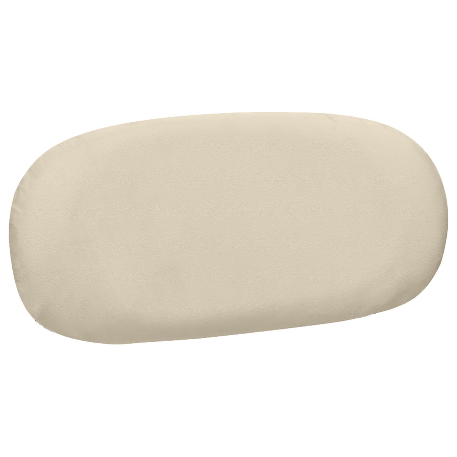 Чехол спинка к стулу Тотем, сливочно-молочный бархат - Фото миниатюра 1