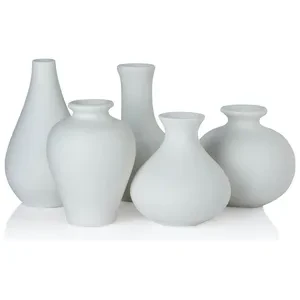 Набор белых ваз «Хомфарито» - Фото 1
