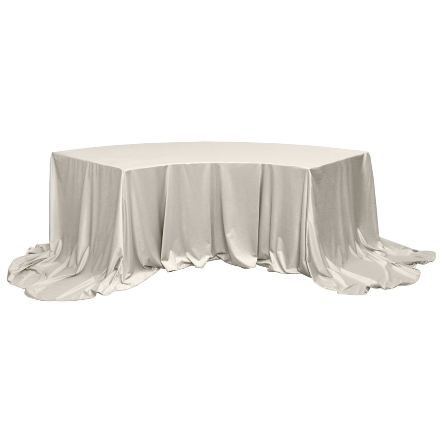 Скатерть для президиума бархатная кремовая - Фото миниатюра 2