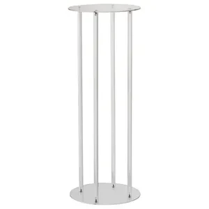 Стойка для цветов  прозрачная «Фрея» средняя - Фото 1