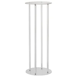 Стойка для цветов  прозрачная «Фрея» средняя