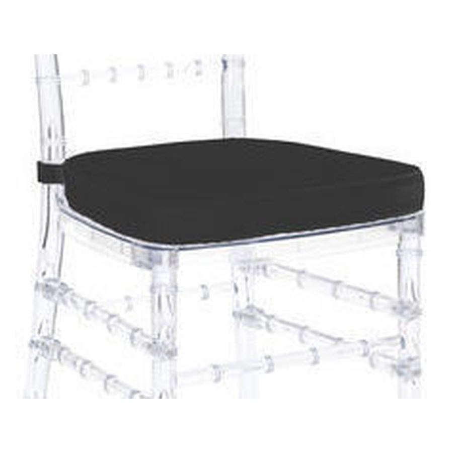 Подушка Кьявари черная. Сдаётся со стулом - Фото миниатюра 1