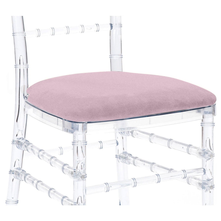 Подушка Кьявари пыльно-лавандовый бархат. Сдается со стулом - Фото миниатюра 1