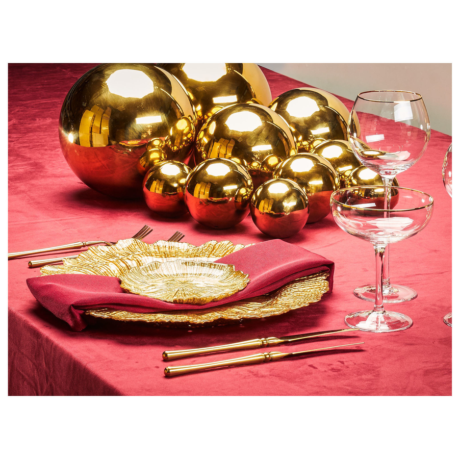 Набор настольной скульптуры «шары Фамилия» золотые - Фото миниатюра 2