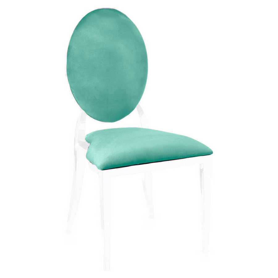 Чехол 2 шт. к стулу Вашингтон, мятный бархат - Фото миниатюра 1