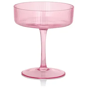 Блюдце для шампанского «Телеро» розовое