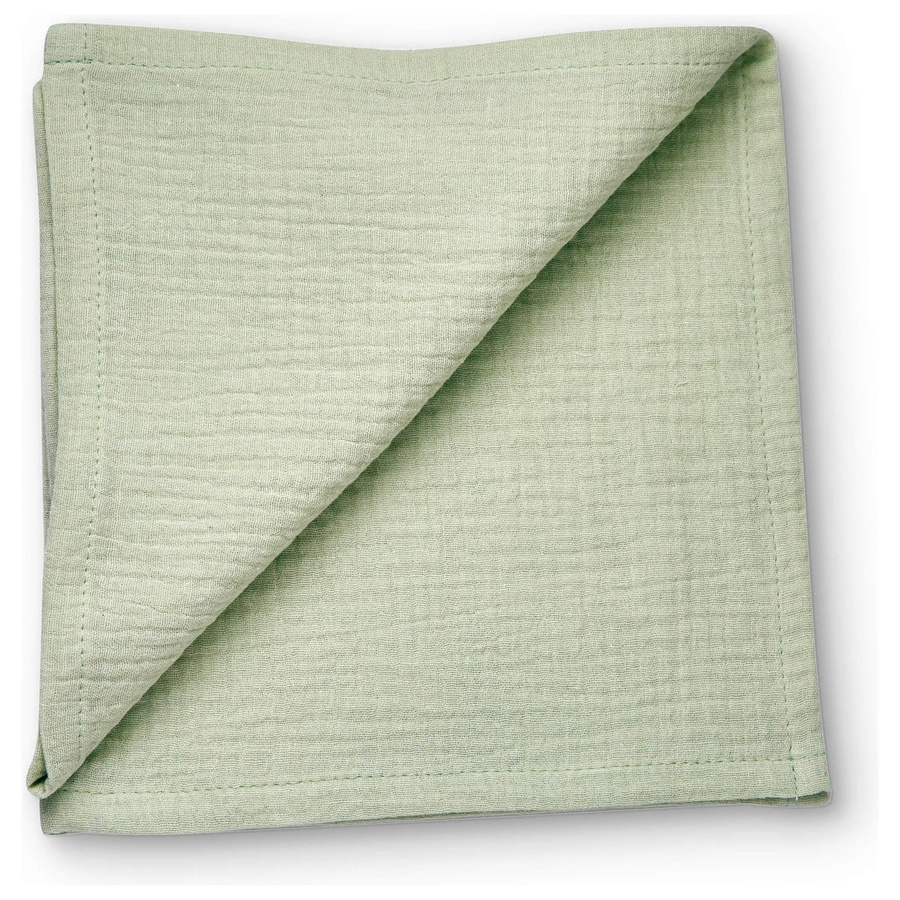 Салфетка из муслина фисташковая - Фото миниатюра 1