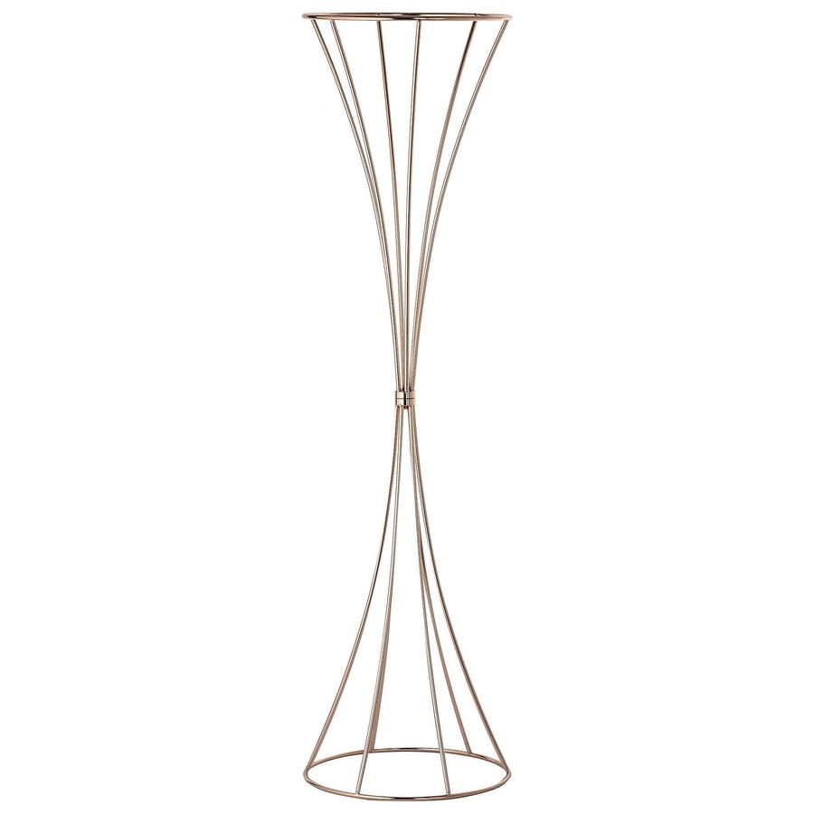 Стойка для цветов «Лючия» золотая - Фото миниатюра 1