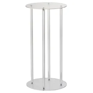 Стойка для цветов  прозрачная «Фрея» малая - Фото 1