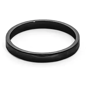 Кольцо для салфетки «Оскар» черное - Фото 1