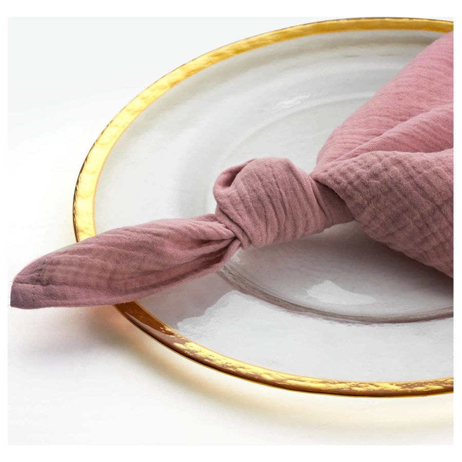 Салфетка из муслина зефирная - Фото миниатюра 3