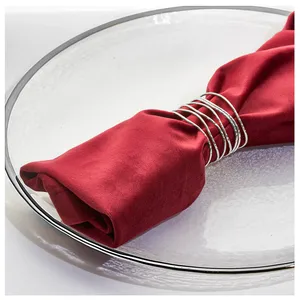 Кольцо для салфетки «Анитра» серебряное - Фото 2