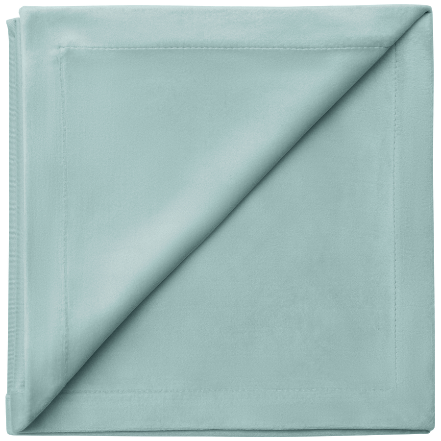 Салфетка бархатная мятная - Фото миниатюра 1